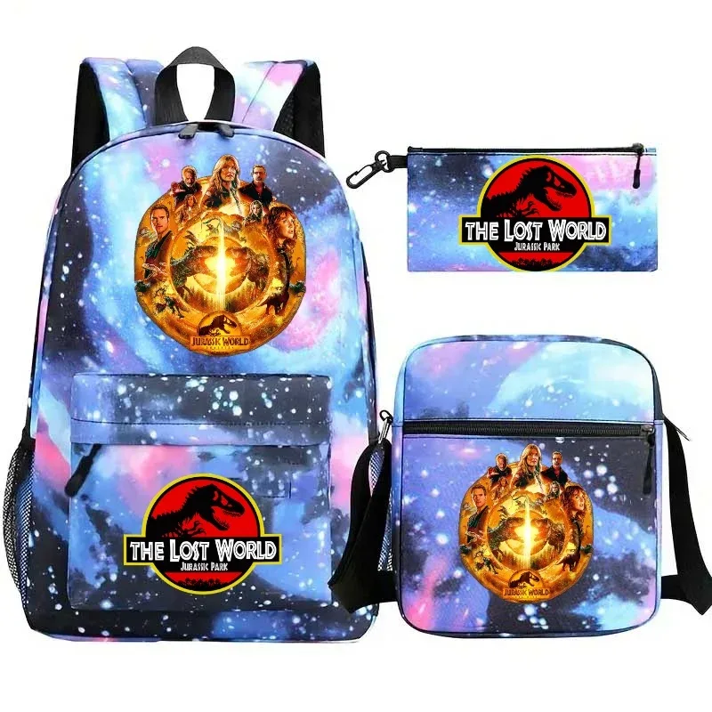 sacs à dos jurassic world park, sac à dos pour étudiants du premier cycle du secondaire, sac à dos de grande capacité pour adolescents, sac à dos de voyage décontracté pour ordinateur portable, mochilas