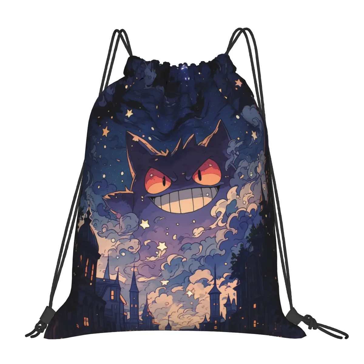 pochette de voyage pokemon kawaii, sacs à cordon, sacs de rangement pour chaussures de sport, sacs de rangement pour vêtements, sac à dos portable multifonction pour adolescents