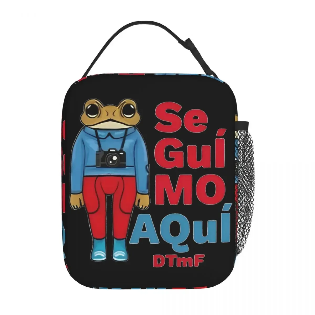 sac fourre-tout isotherme pour l'école, bad bunny dtressing debi tirar mas fotos, récipient alimentaire portable, glacière thermique, boîtes à lunch
