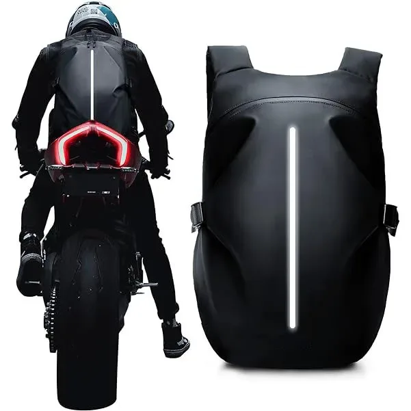 sac à dos pour motard, imperméable, sac de voyage, grande capacité, sac à dos de moto pour homme, sac à dos de moto pour casque