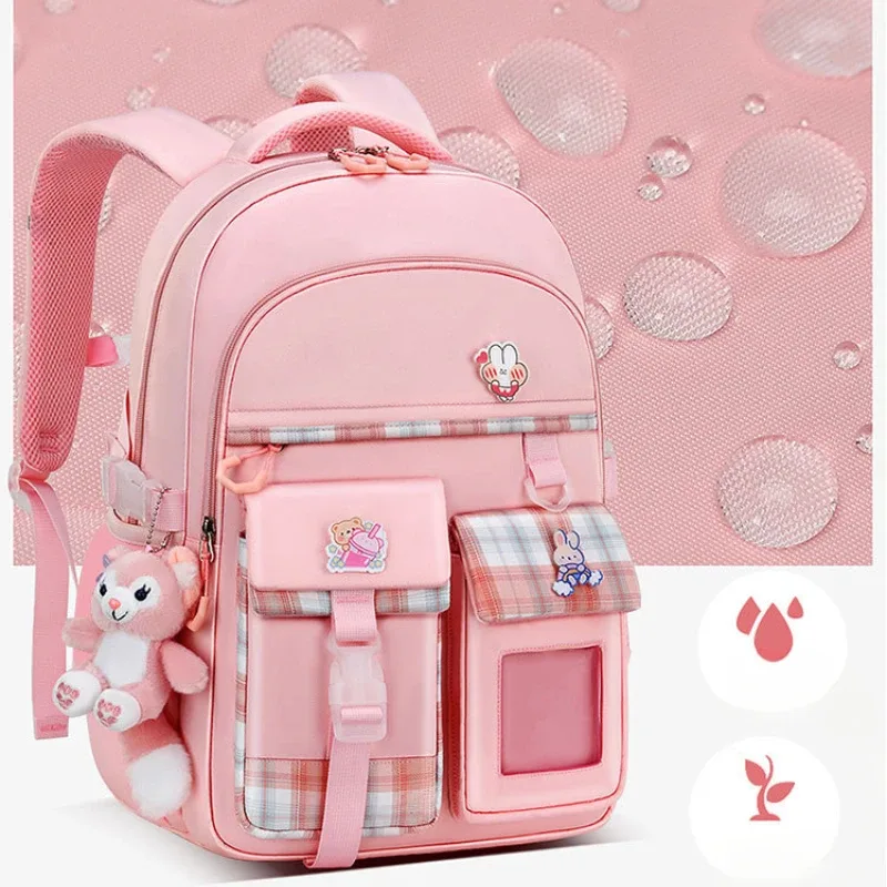 sac à dos de protection de la colonne vertébrale de grande capacité, sac à dos pour enfants avec plusieurs poches et accessoires suspendus, sac de loisirs en plein air