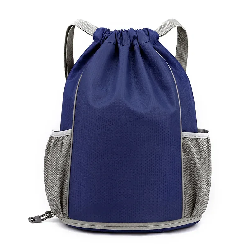 sac à dos de perles de logo personnalisé, sac wstring de proximité, sports de plein air, basket-ball, marathon, impression, cadeau