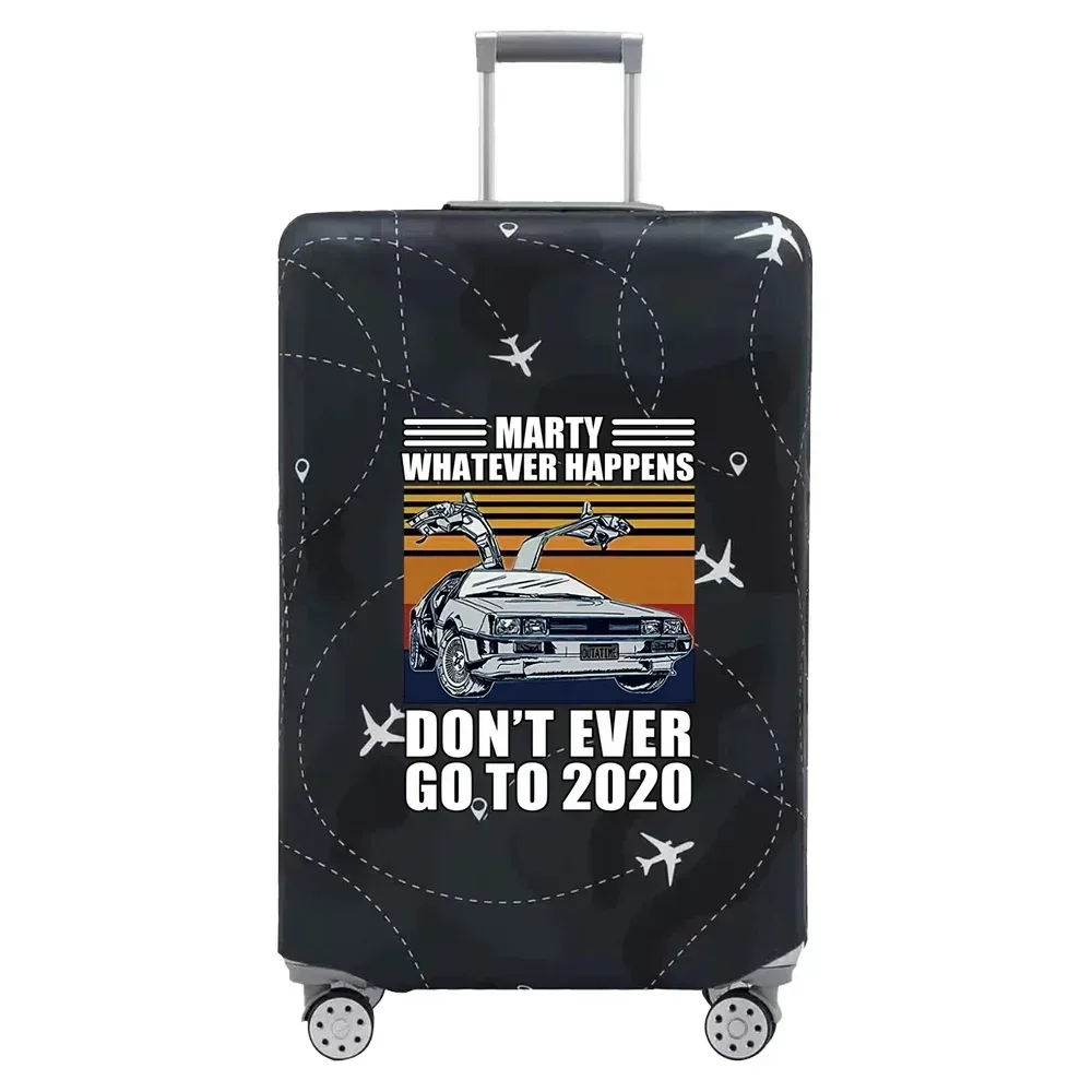 juste de protection en tissu pour bagages, housse anti-poussière, valise anti-rayures imbibée pour sac de 18 à 32 pouces, motif pew, accessoires de voyage