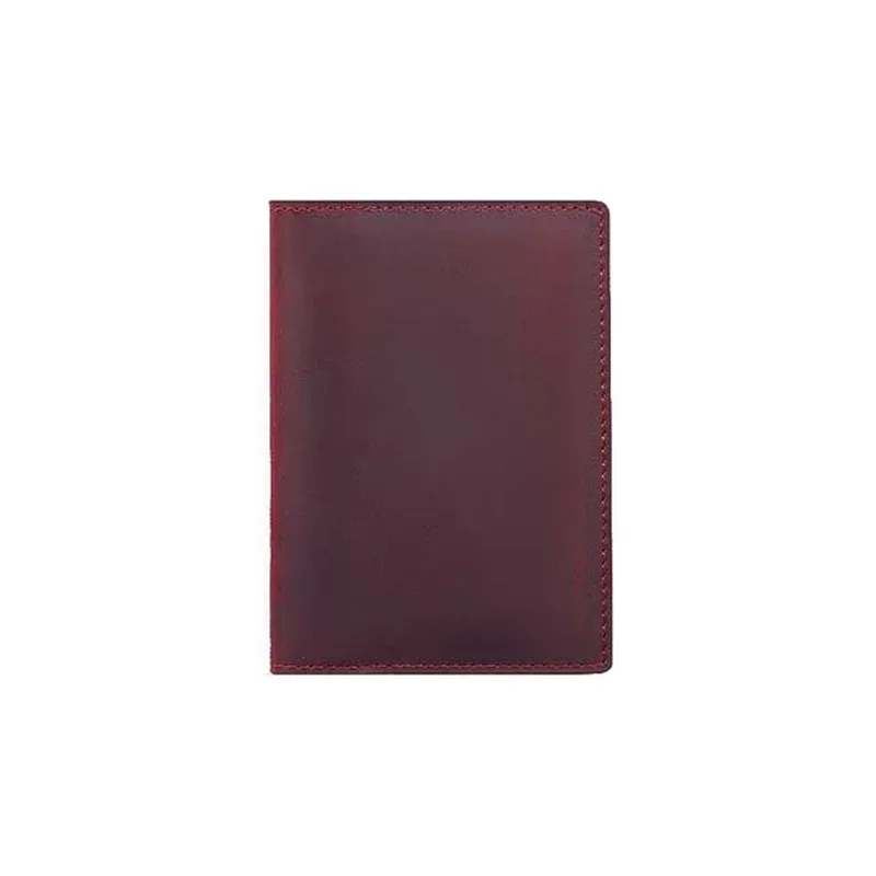porte-passeport fait à la main en cuir de qualité supérieure original de taureau patriotique, organisateur de documents et de cartes d'embarquement avec prot en cuir véritable