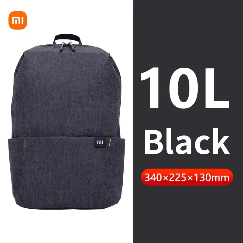 petit sac à dos coloré xiaomi, sac à bandoulière pour hommes et femmes, sac de sport portable ultra-léger et imperméable pour étudiants