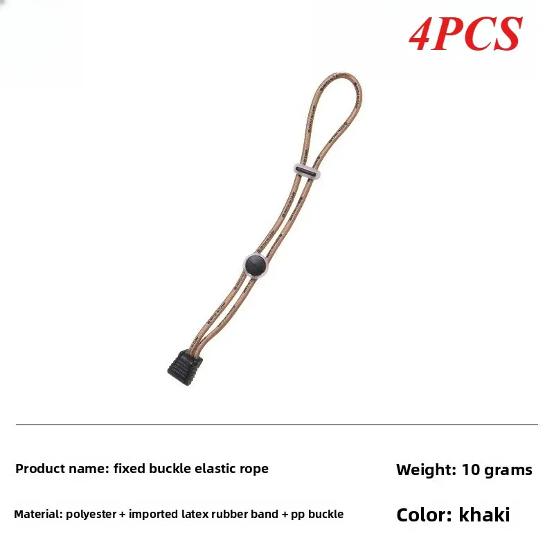 cordon élastique multifonctionnel de 3,5 mm réglable pour sac à dos, bouteille, parapluie, randonnée