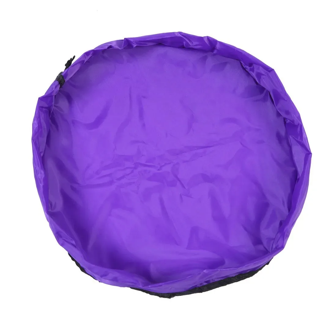 sac de rangement pour jouets d'enfants, tapis de jeu portable pour blocs de construction, organisateur multifonctionnel avec poignée de transport, cadeau de noël