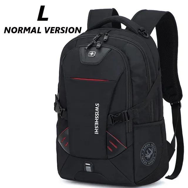 sac à dos multifonction pour hommes, chargement usb, mode, affaires, voyage, antivol, étanche, pour ordinateur portable de 17 pouces, sac d'école