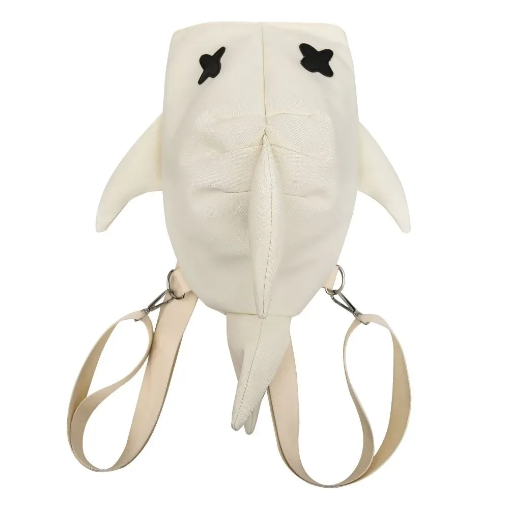 sac à dos shark à sangle réglable, design unique, nouveau design, grande capacité, modèle unisexe, style polyvalent