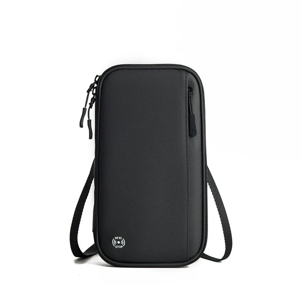 portefeuille de voyage porte-passeport organisateur de documents de voyage étui de passeport étanche durable avec bloqueur rfid pour femmes hommes