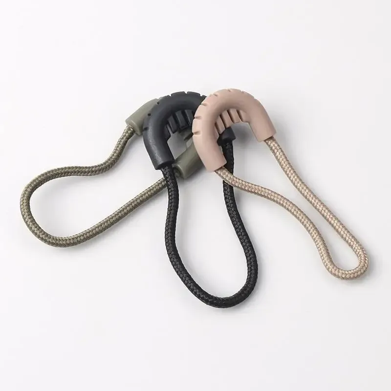 5 pièces de remplacement pour fermeture éclair : tirette, extracteur, cordons, clips, curseur de fermeture éclair, accessoires pour sacs, valises, sacs à dos, tentes et vêtements.
