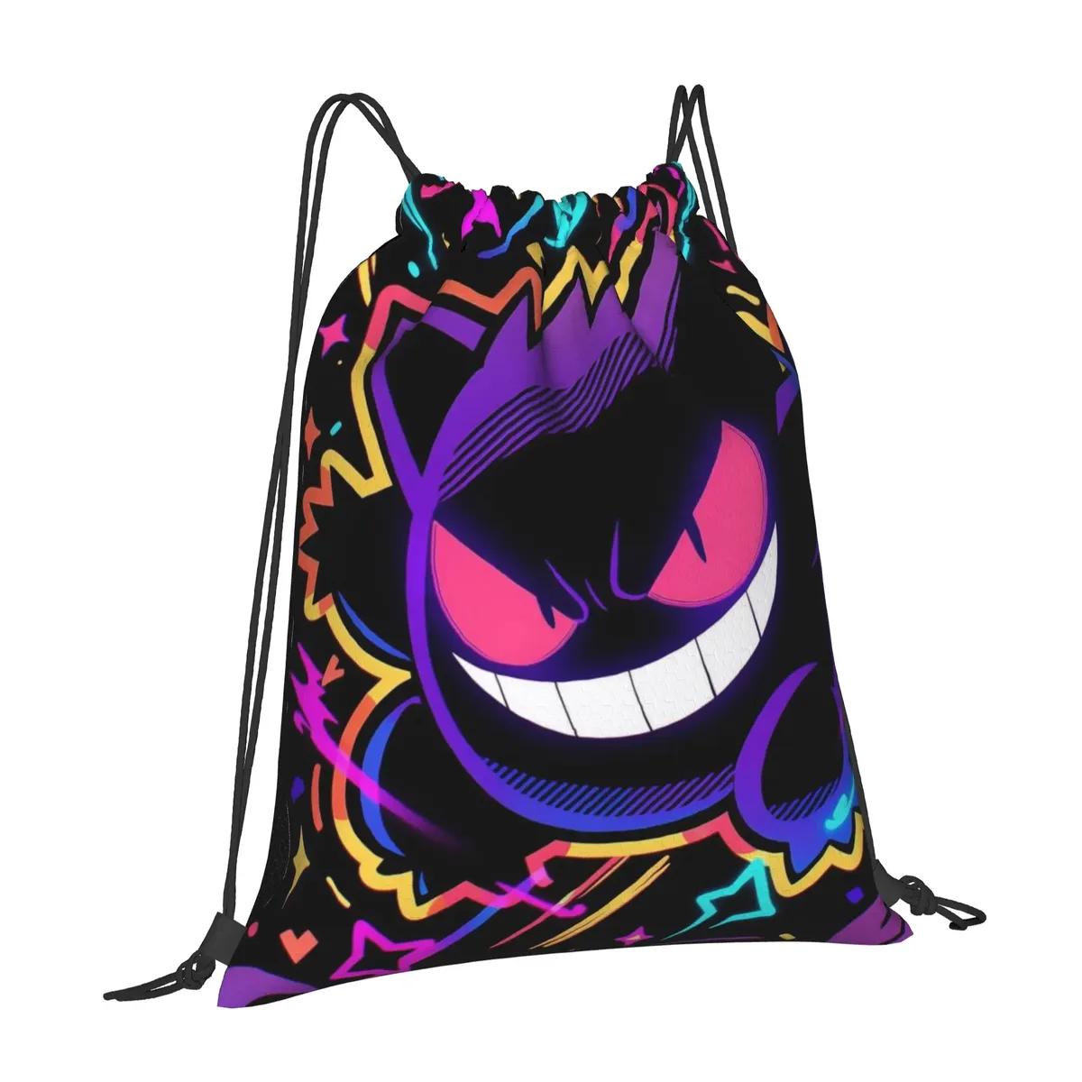 pochette de voyage pokemon kawaii, sacs à cordon, sacs de rangement pour chaussures de sport, sacs de rangemen