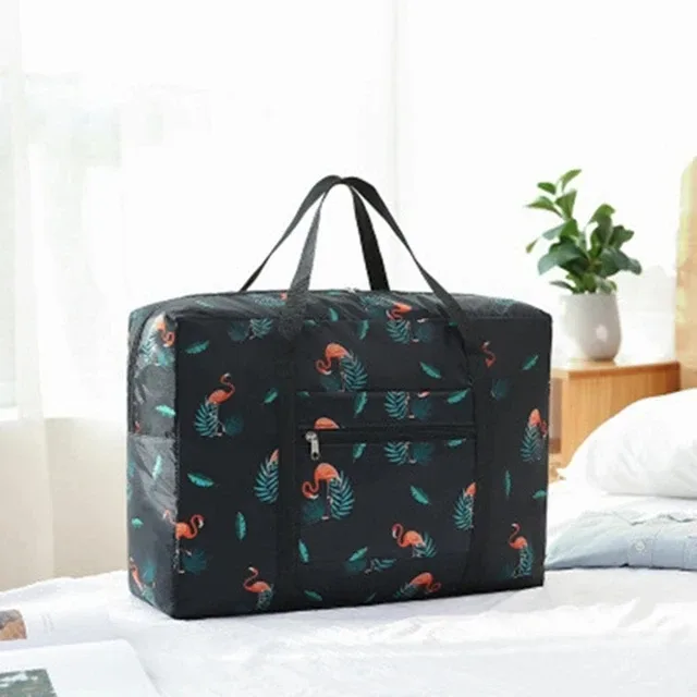sacs de voyage pliables en nylon, sac de grande capacité, sacs à main imperméables pour femmes et hommes, rangement de voyage, organisateur d'emballage de vêtements
