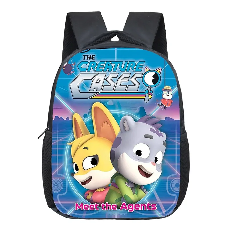 sac à dos scolaire the creature cases pour garçons et filles, motif dessin animé, sac à dos ludique pour enfants, sac à dos anime, sacs à dos à motif csaes, mochilas