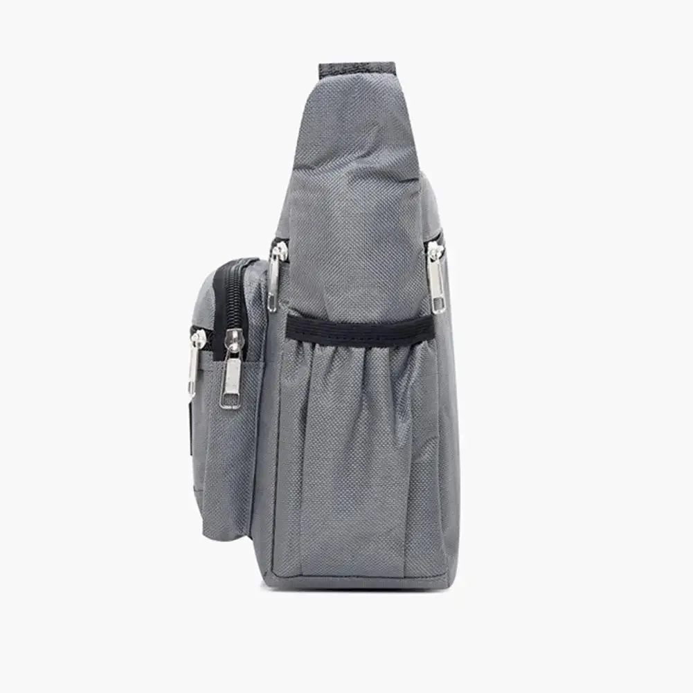 sac à bandoulière multi-poches pour hommes, sacs à une seule initiative, sac de rangement de grande capacité, sac à main à la mode, sacs à bandoulière d'affaires