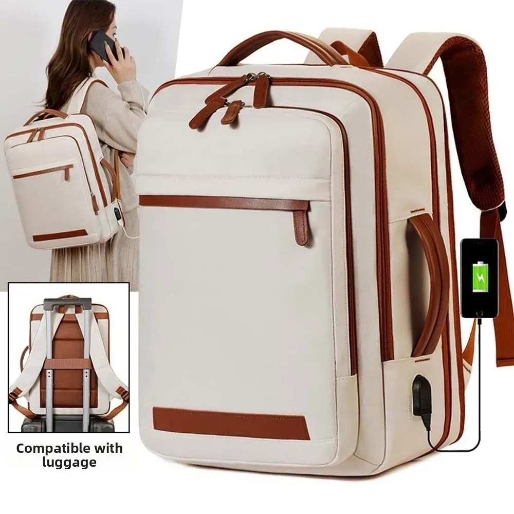 sac à dos pour ordinateur portable de grande capacité, multi-poches, résistant à l'usure, sac à dos professionnel, fermeture éclair durable, maille respirante