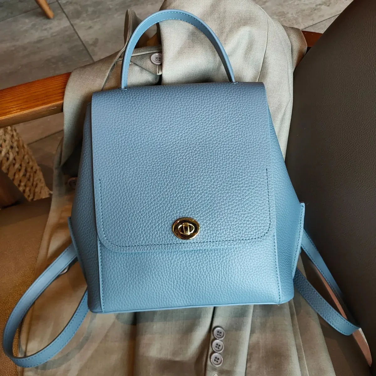 2026 ins vintage femmes sac à dos en cuir de vachette de haute qualité femme sac à bandoulière collège fille école livre sacs à dos sac à dos