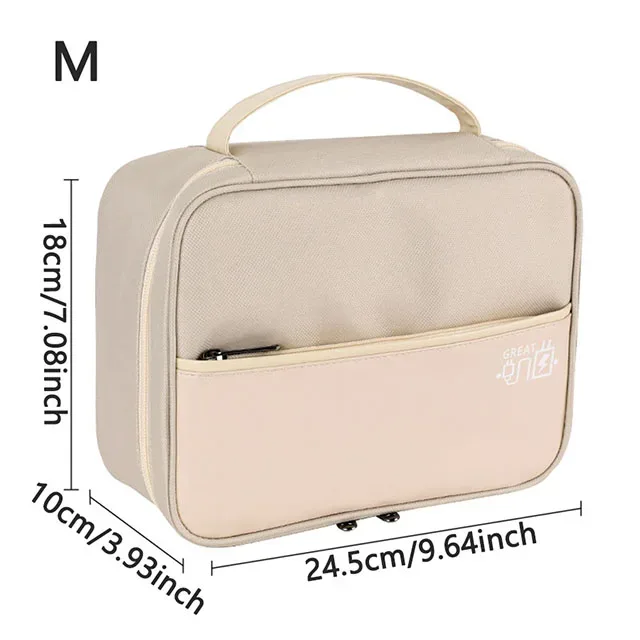 sac de rangement de câbles de données portables, chargeur usb numérique, fil d'écouteurs, boîte de rangement de batterie externe, kit de voyage, pochette de rangement