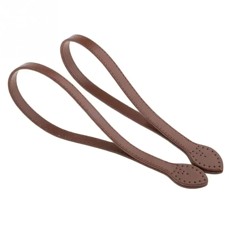 2 pièces poignées en cuir sacs à bandoulière durables ceinture détachable femmes feuille poignée sangles bricolage à la main remplacement sac à main sangle 60 cm
