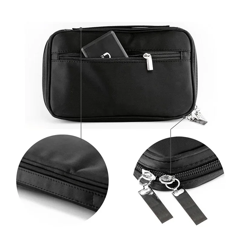 sac à cosmétiques professionnel, trousse de beauté, organisateur de brosses de toilette, trousse de maquillage multifonctionnelle pour voyage et maison