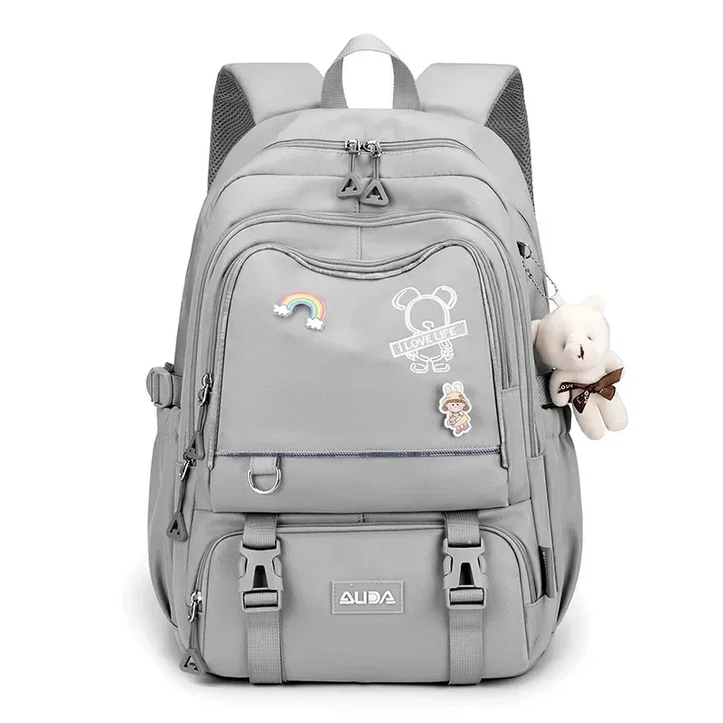 children school bags for girls large schoolbag kawaii primary school backpack kids book bag waterproof laptop travel rucksack