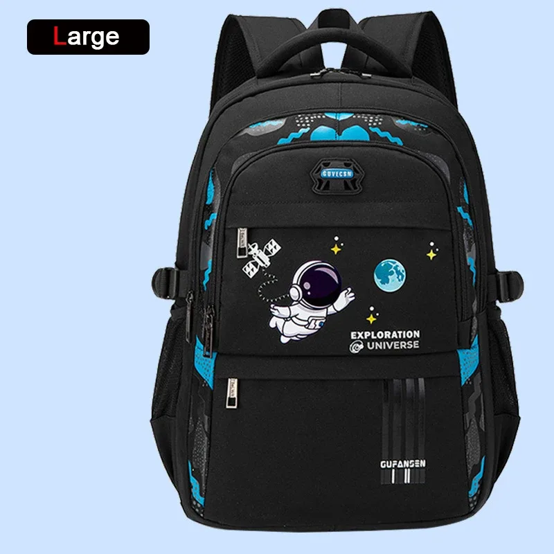 sac à dos d'école astronsominitié pour garçon, cartable étanche pour enfant du primaire