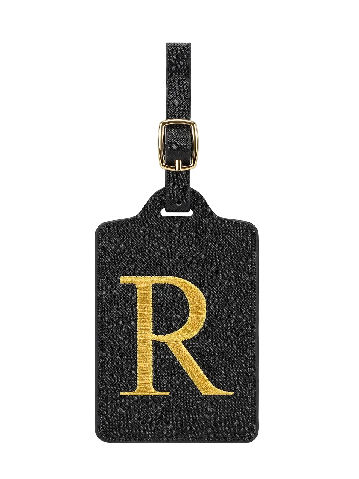 étiquette de bagage en cuir de qualité supérieure pour affaires, étiquette d'adresse pour bagage, étiquette de bagage cabine, porte-nom et adresse, accessoires de voyage