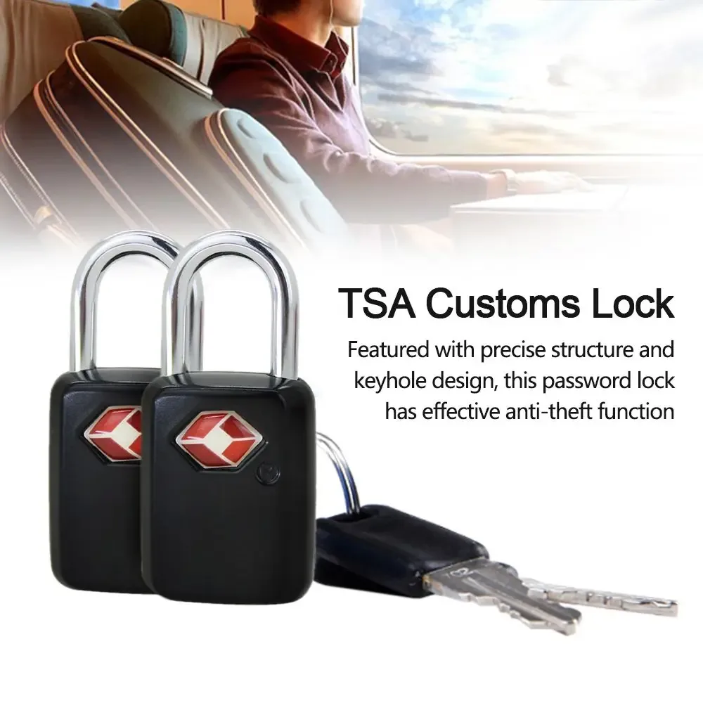 le cadenas portatif imperméable de bagage de valise verrouille la serrure douanière de tsa