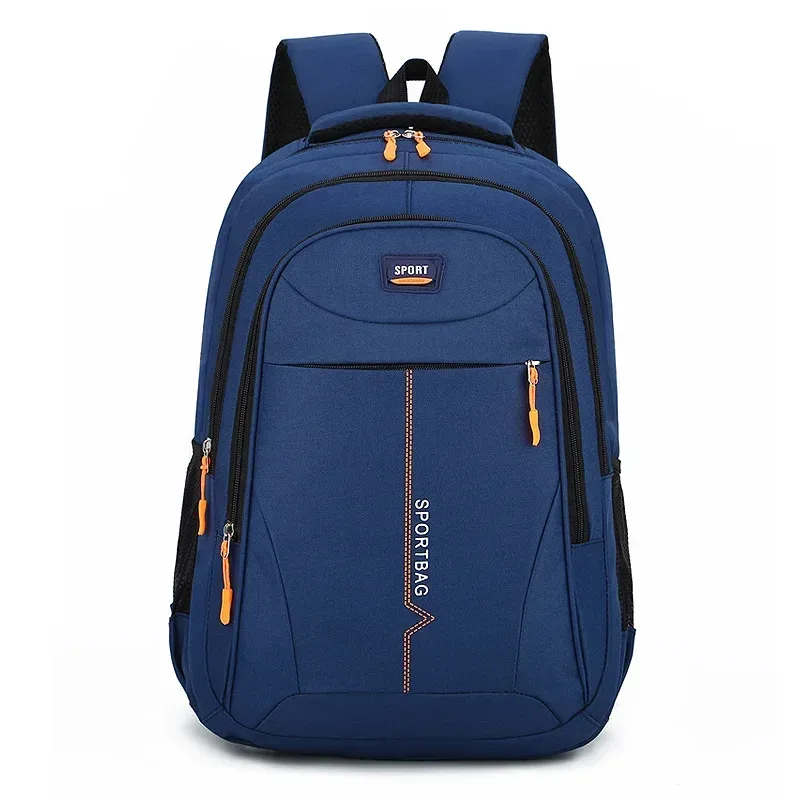 sacs d'école 14 pouces sacs à dos pour ordinateur portable imperméable en nylon 29l sac à bandoulière décontracté voyage adolescent hommes sac à dos mochila рюкзак