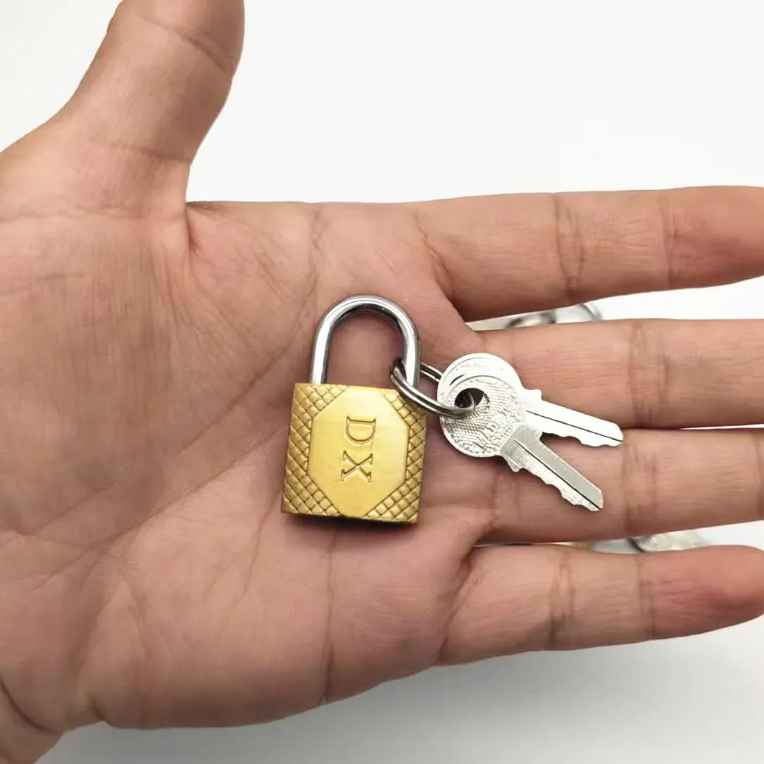 mini cadenas en métal avec clé, petit cadenas pour bagages, armoire, tiroir, école, sécurité domestique