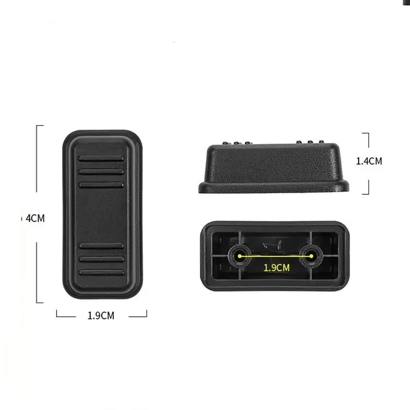 2 pièces de rechange pour pieds de valise, patins de support inférieur pour bagages, accessoires pour valises【smq】