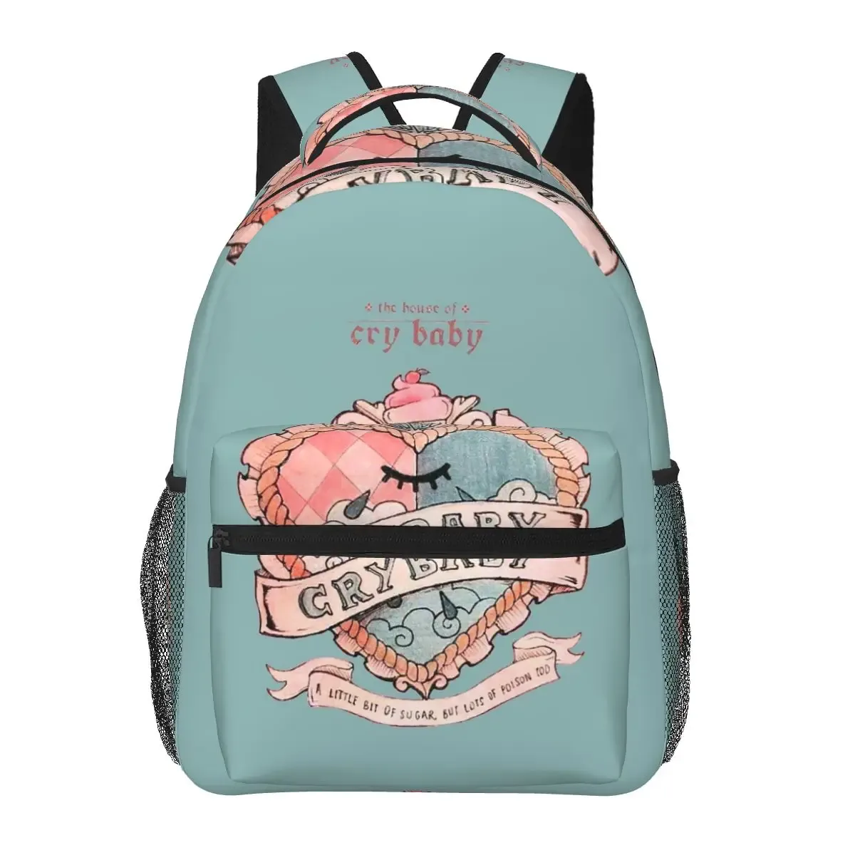 melanie martinez sacs à dos pour garçons et filles, sacs d'école pour étudiants, sac à dos de voyage à motif de dessin animé, sac à bandoulière de grande capacité