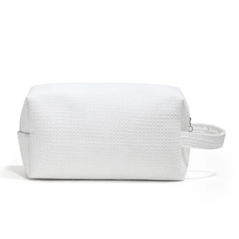 sacs à cosmétiques pour femmes, couleur unie, sacs de maquillage en coton doux japonais harajuku, sacs de voyage portables compacts de grande capacité