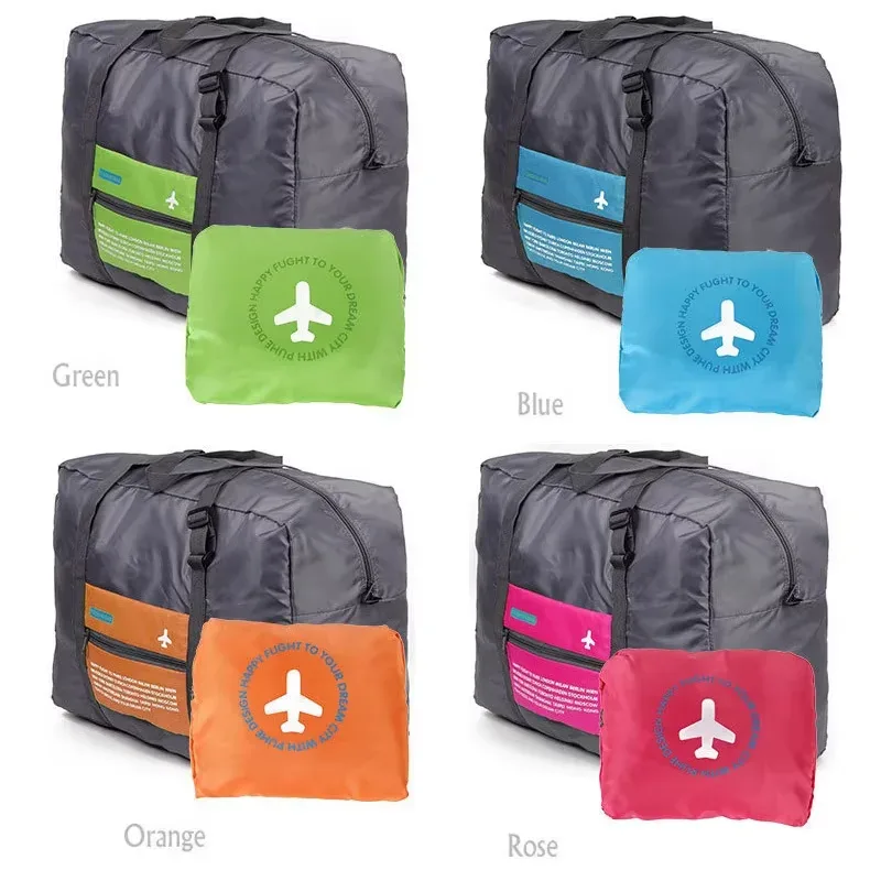 nouveau sac à bagages de voyage pliable et étanche, sac de rangement de bagages de grande capacité, sac à main de voyage pour bagages d'embarquement, adapté pour bu