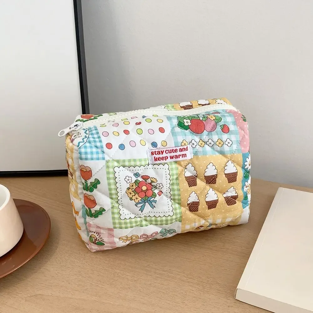 trousse de maquillage de grande capacité, trousse de rangement cosmétique, trousse de toilette à fermeture éclair, trousse de lavage des poudres, trousse de voyage