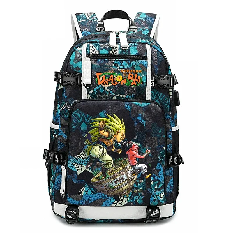 sac à dos imprimé dragon ball z pour étudiants, grande capacité, sac à dos décontracté pour enfants, adolescents, voyages scolaires