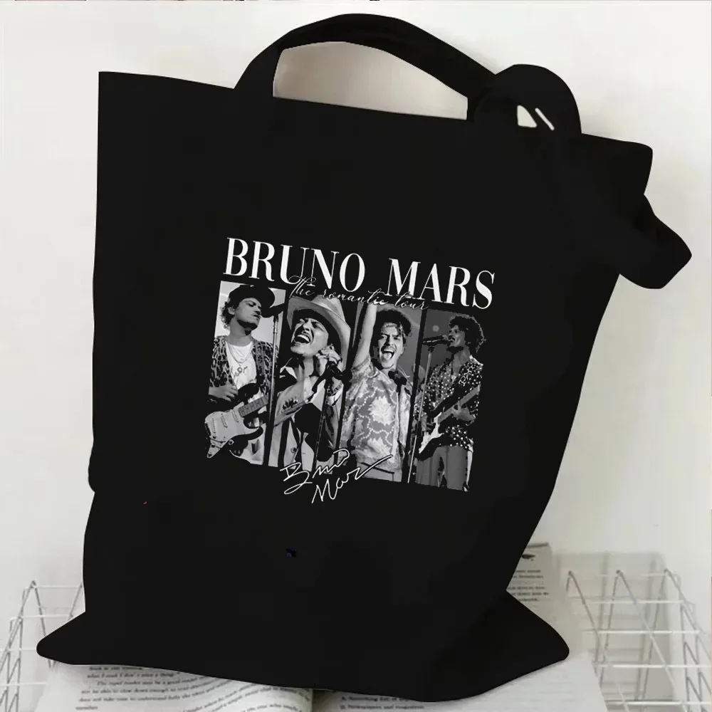 sac fourre-tout pliable bruno mars, sac à provisions, sac à bandoulière y2k pour femme