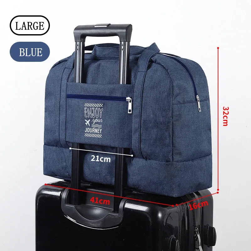 sac de sport de grande capacité pour yoga, gym, paquet de week-end, sacs à bagages, sac à main de voyage oxford pour femmes et hommes, organisateur d'emballage