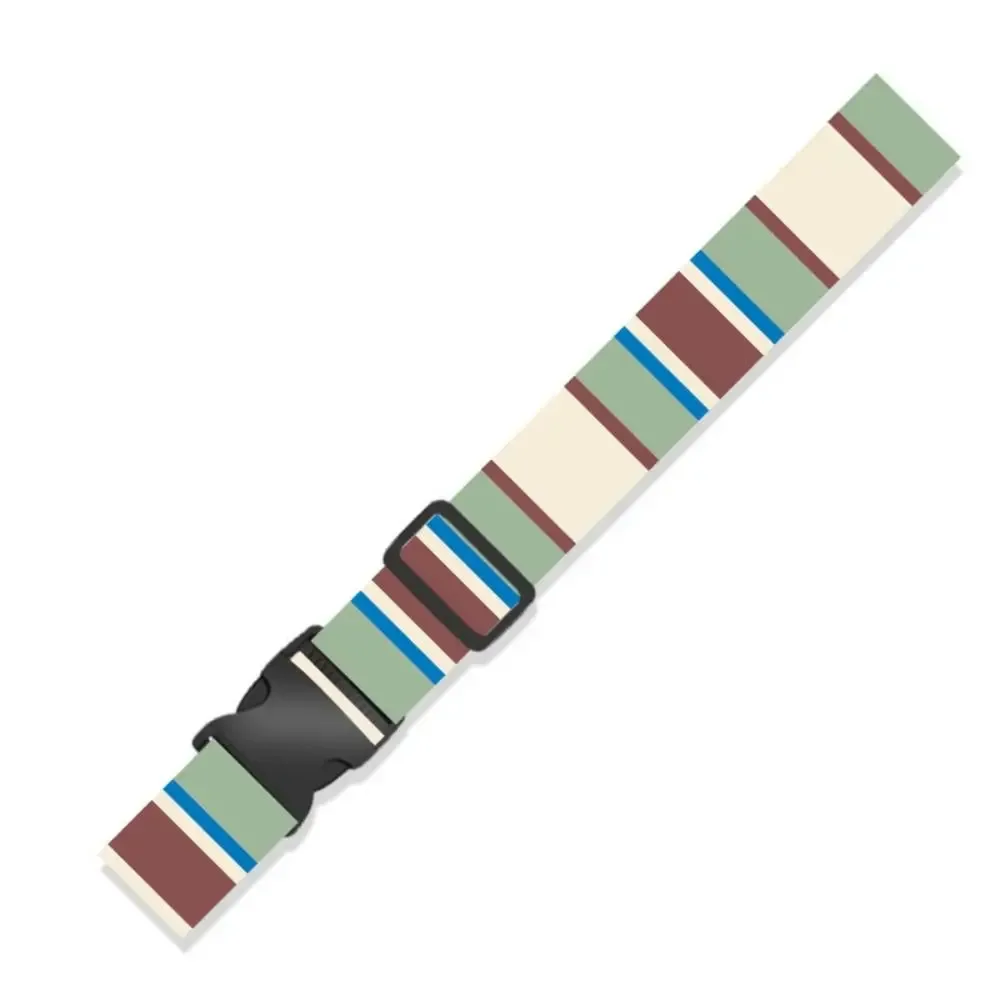 ceintures de bagages multicolores 5x180cm, sangle de rangement de bagages de style ethnique, fournitures de voyage, renforce les accessoires de valise de voyage