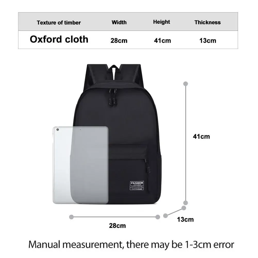 sac à dos minimaliste décontracté, grande capacité, multi-compartiments, voyage, tendance, cartable pour étudiant, sac d'ordinateur, sac d'affaires