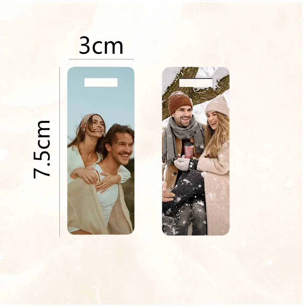 étiquettes de bagages personnalisées en alliage double face avec photo, pour voyages et déplacements professionnels, pendentifs de bagages familiaux, étiquettes de bagages personnalisées