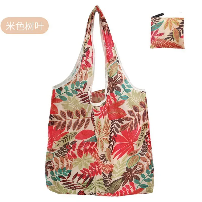 grand sac de courses portable pour femmes, fourre-tout pliable, écologique, réutilisable, pliable, étui d'épicerie, sacs à main, sacs de rangement