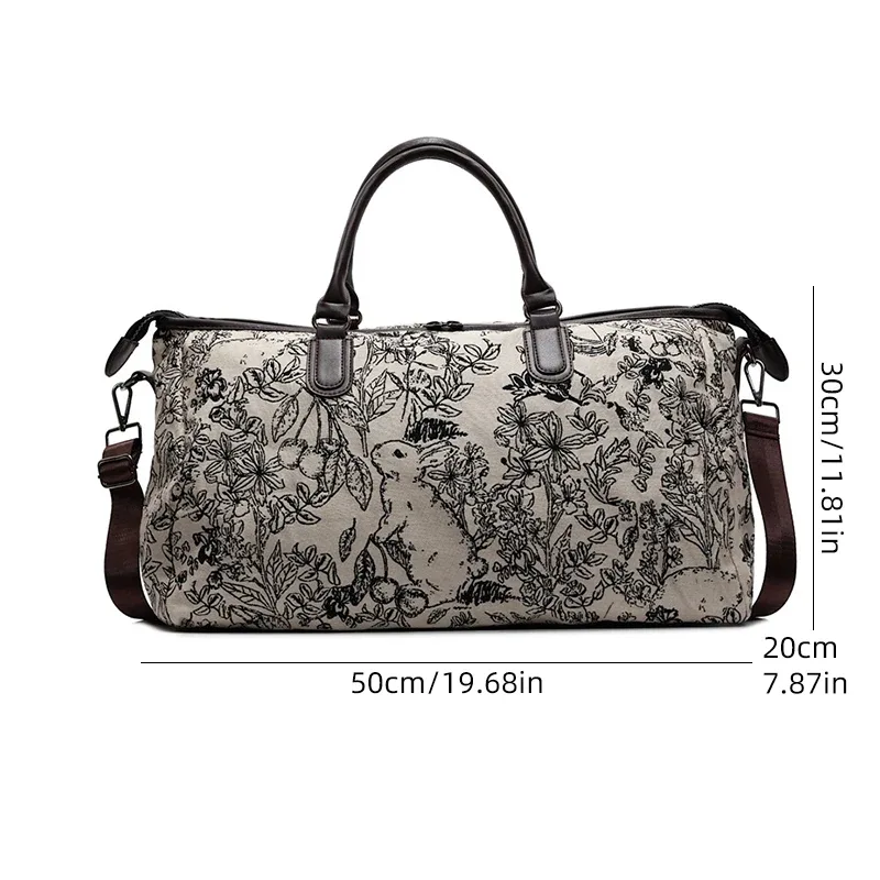 sac polochon de voyage pour courtes distances pour femmes, léger, pour fitness, bagages à main, randonnée en plein air, shopping, cartable rétro
