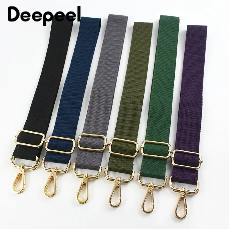 deepeel – sangle de sac en toile de 38mm de large, 80-140cm, réglable, pour femmes, remplacement de bretelles, accessoires de sacs à bandoulière, 1 pièce