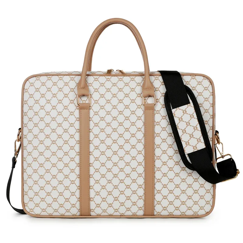sac à main en cuir pu pour homme, mallette de luxe pour bureau, avocat, ordinateur portable, sac à bandoulière, sac de transport décontracté pour documents