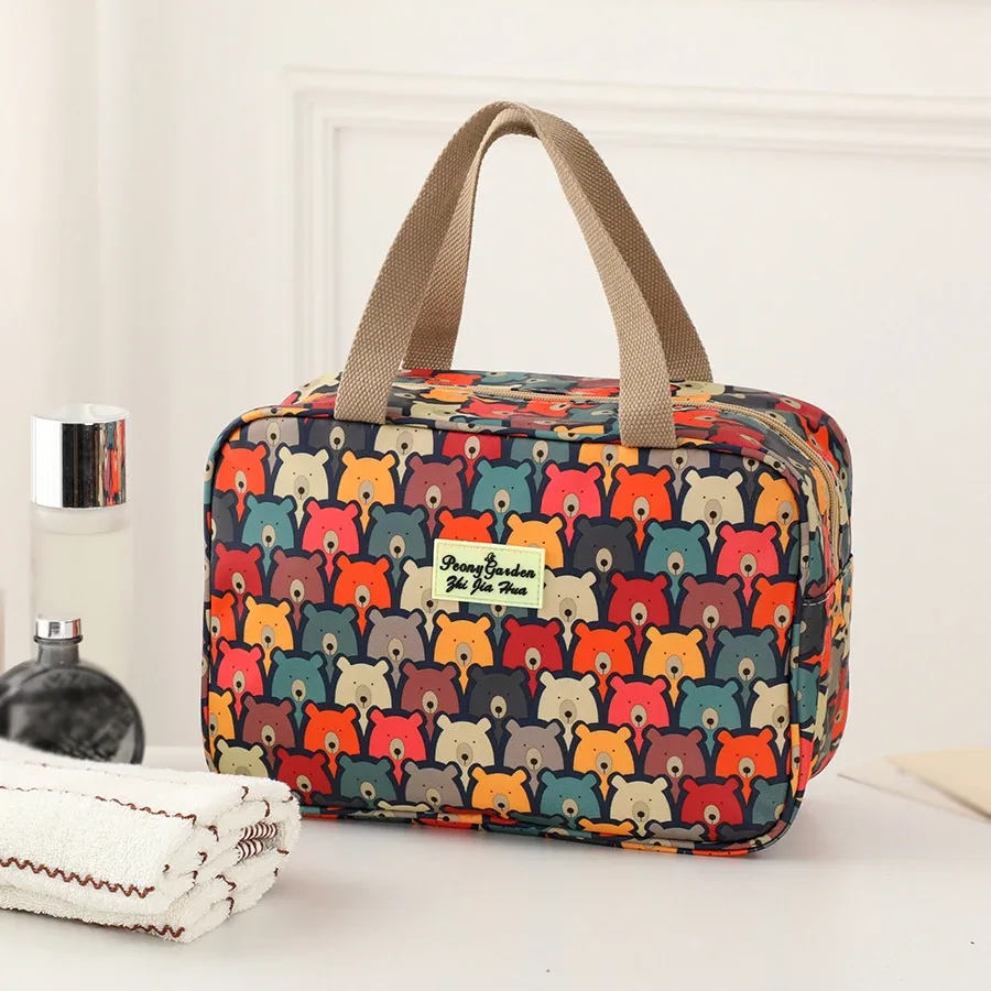 nouveau sac à bagages de voyage de grande capacité avec sac à main étanche imprimé de dessin animé sac de rangement de fournitures de plein air sac à déjeuner