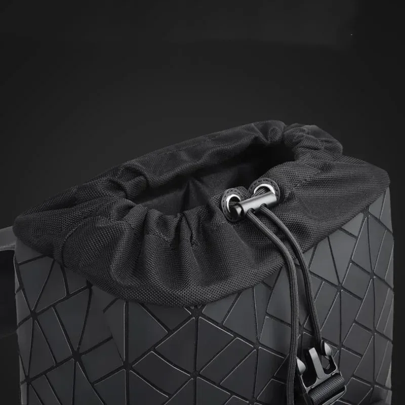 sac à dos géométrique pour homme, design de luxe, mode, étanche, grande capacité, voyage, ordinateur portable, cartable