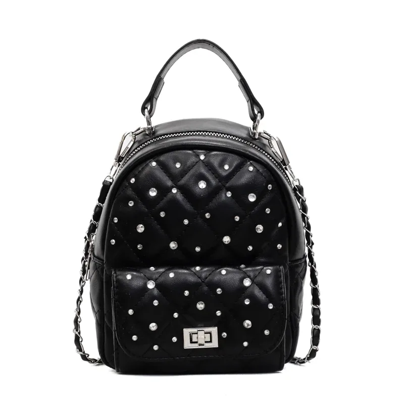 mini sac à dos en pu pour filles, carillon d'université, sac de voyage mignon, mode féminine, nouveau