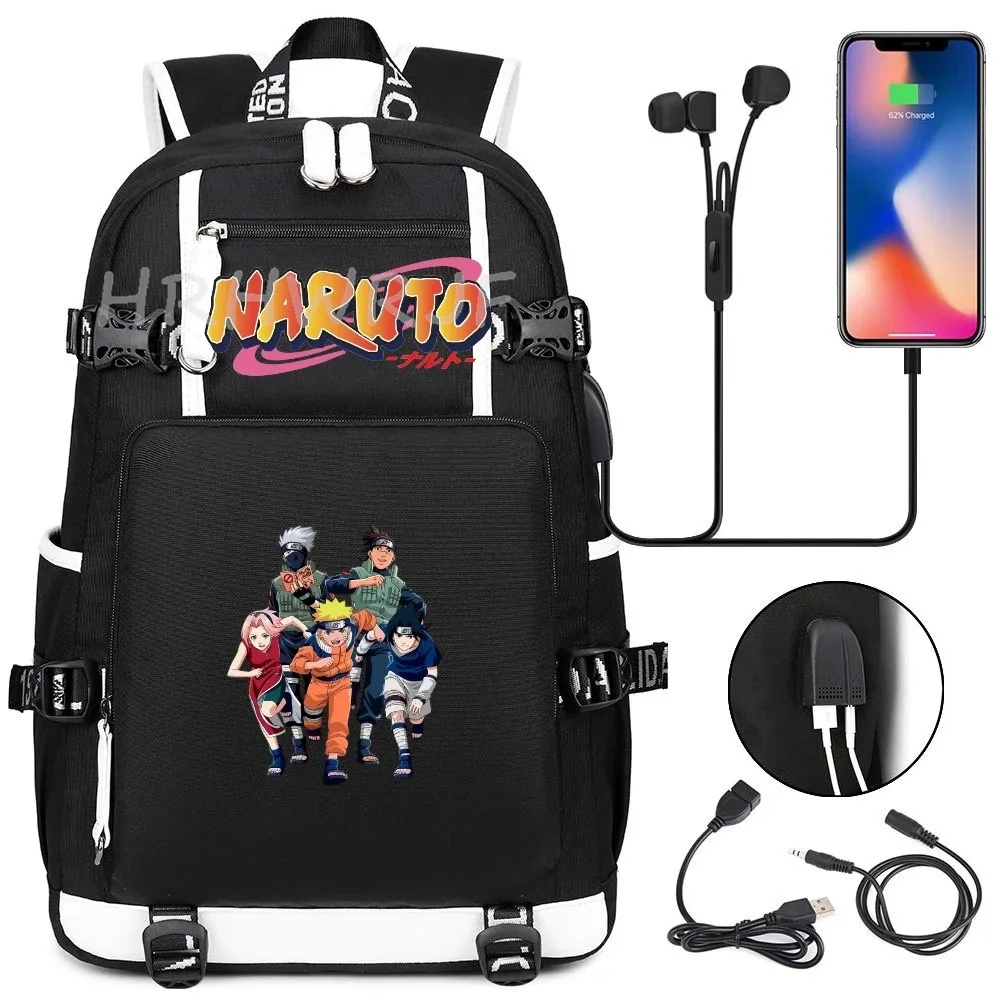 sac à dos uzumaki naruto uchiha sasuke, sac à dos d'école orthopédique camouflage, sac à dos imperméable pour lycée, mochila infantil