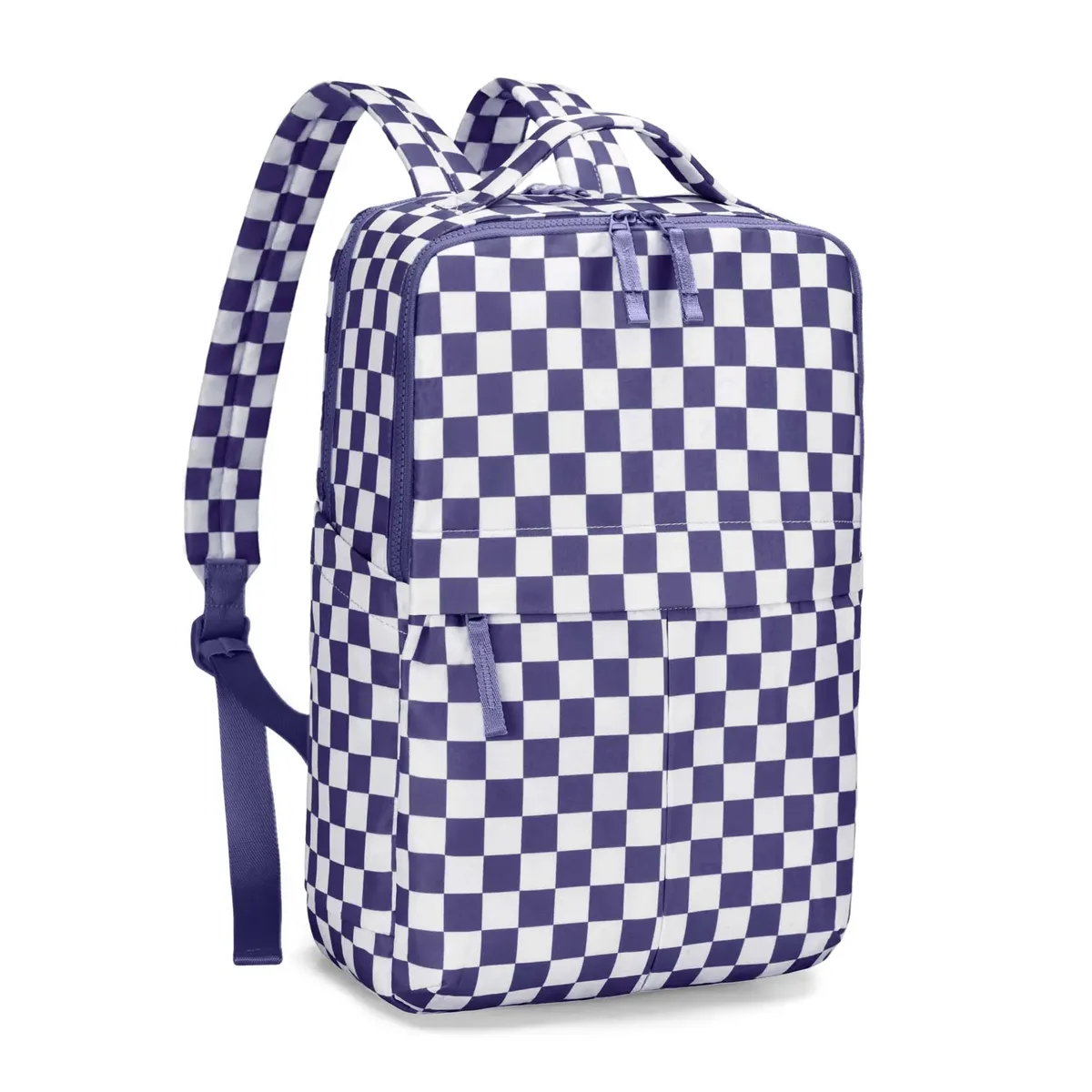 nouveaux sacs à bandoulière à carreaux pour l'école, unisexe, sac à dos tendance, sac de sport en nylon, grande capacité, sac d'entraînement durable